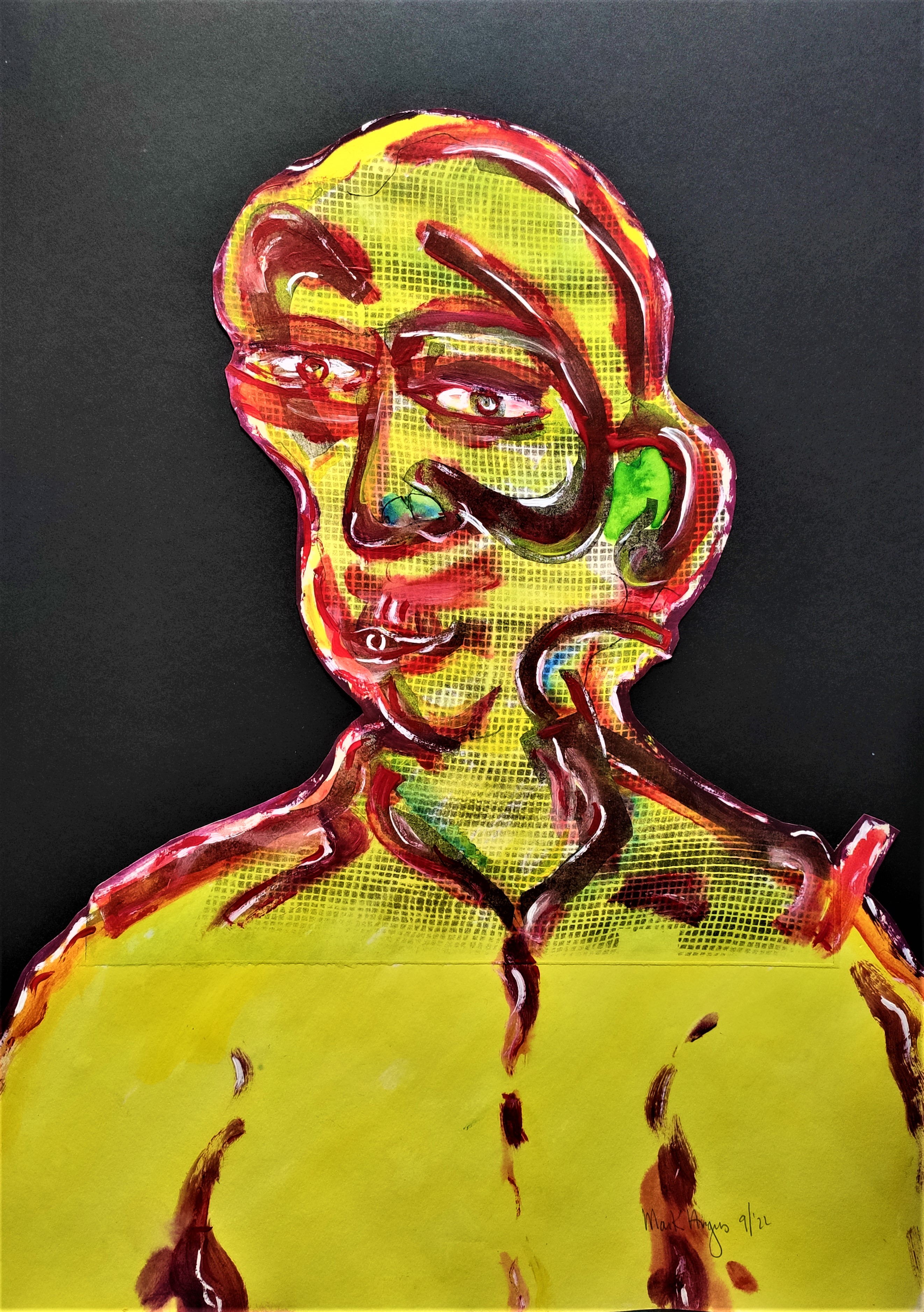 Overpainted Head 5