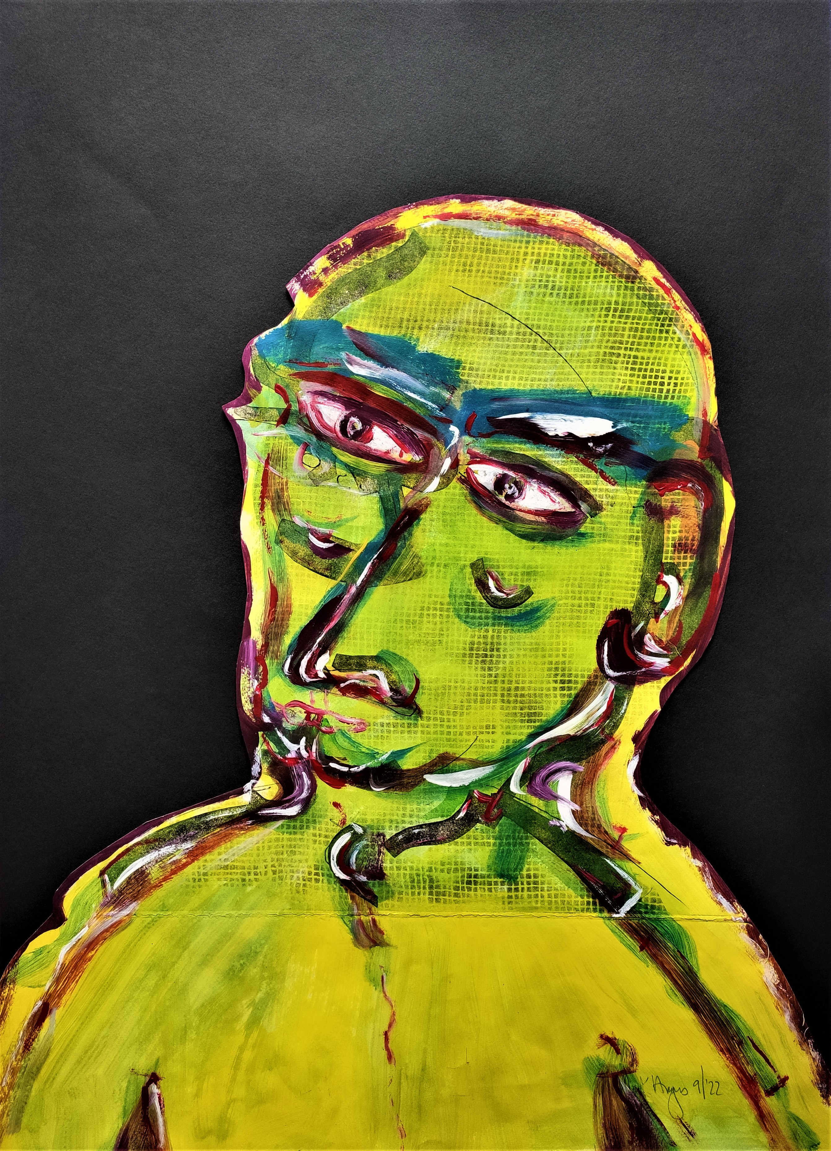 Overpainted Head 6