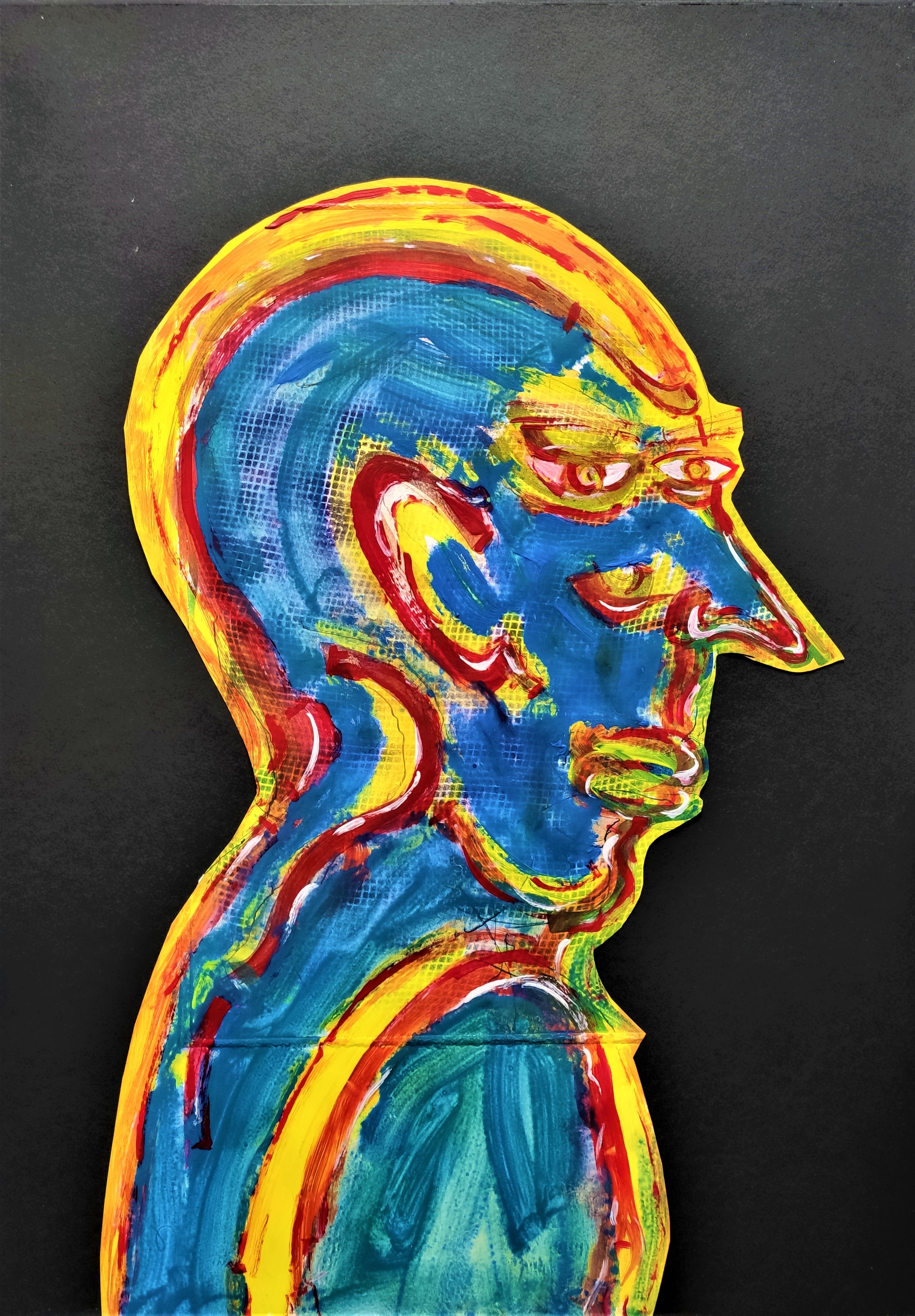 Overpainted Head 8