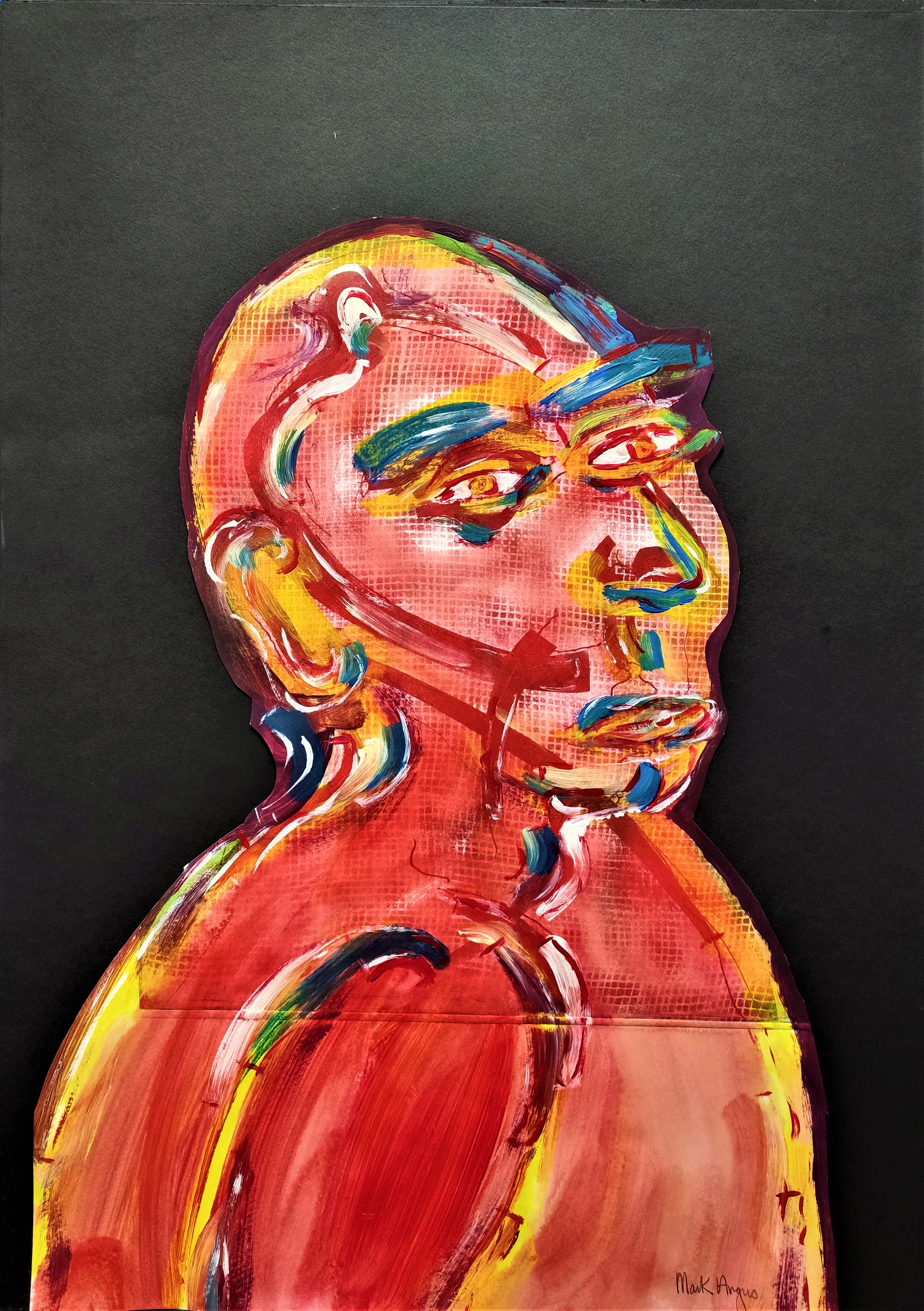 Overpainted Head 9